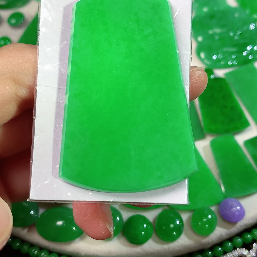 项链未镶嵌翡翠天然翡翠