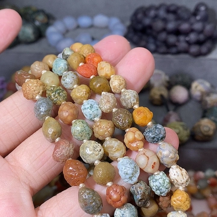 未镶嵌玛瑙/玉髓珠宝奇石