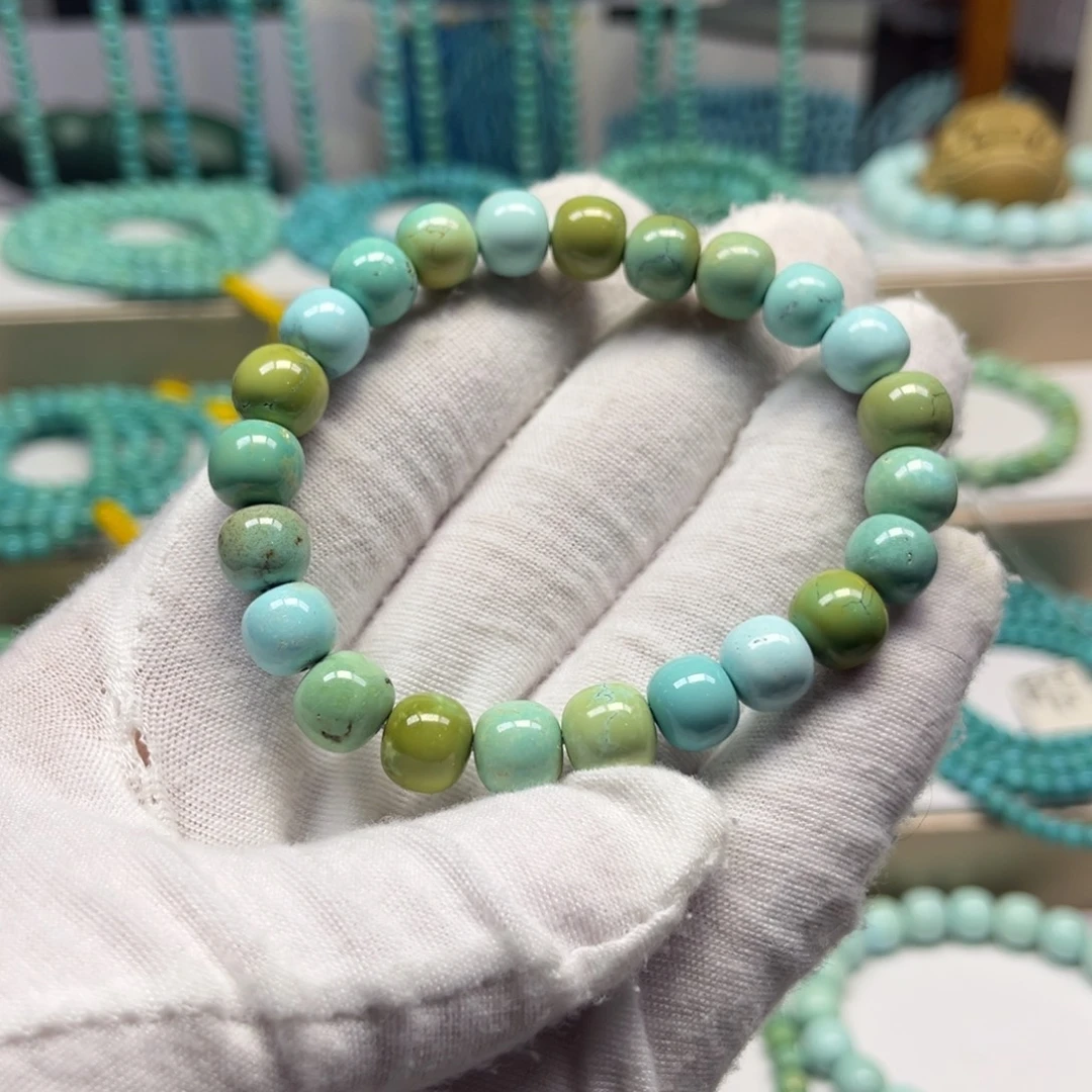 绿松石未镶嵌手链