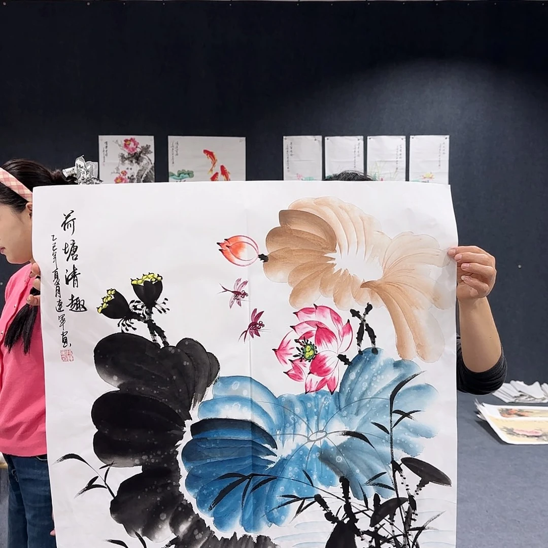 国画非常精美的一幅作品