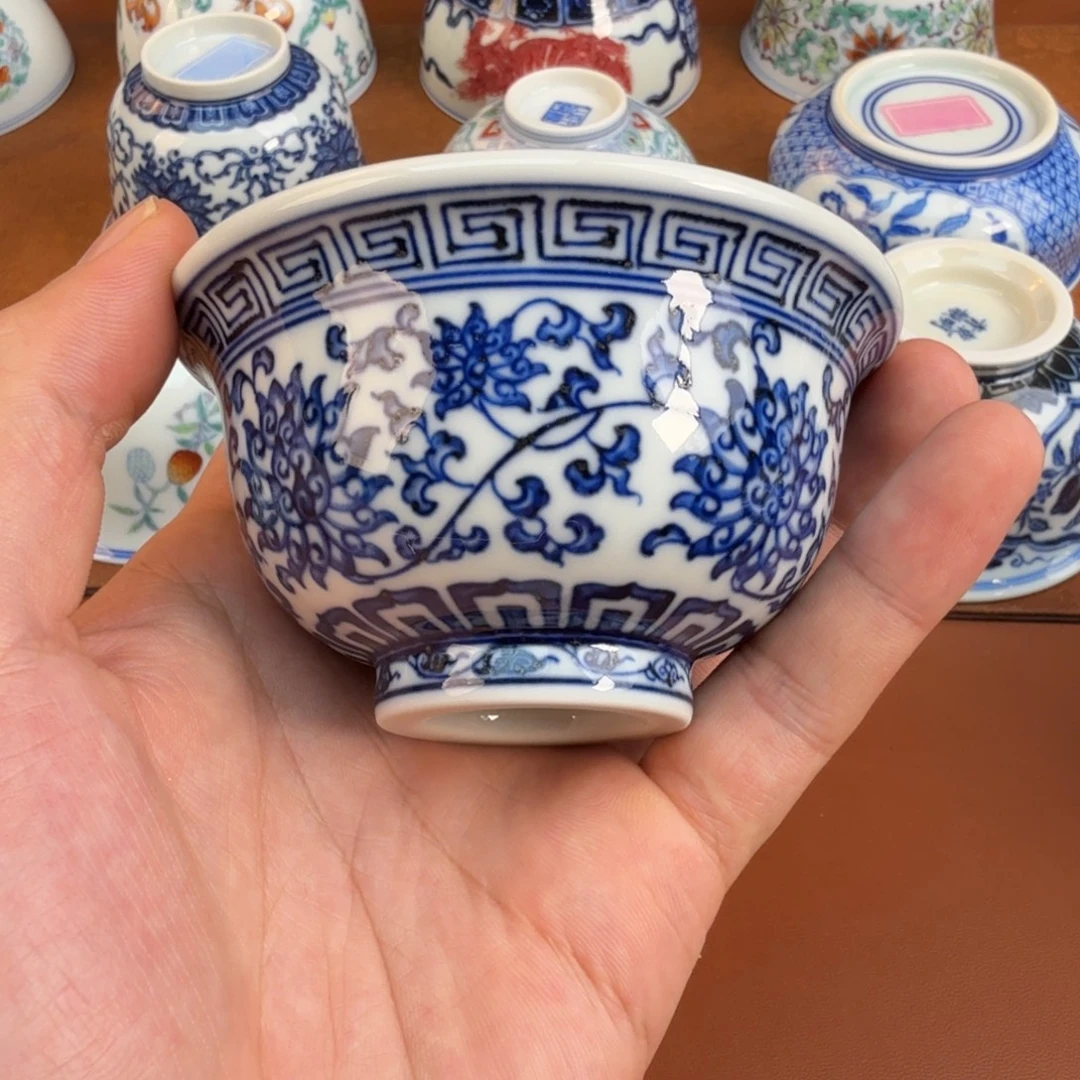 摆件景德镇瓷器手工手绘