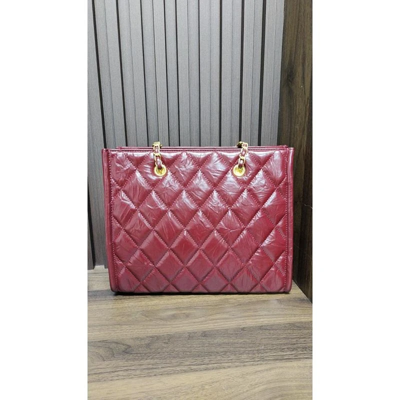 时尚新款真皮女包斜挎包 10896 红色 四