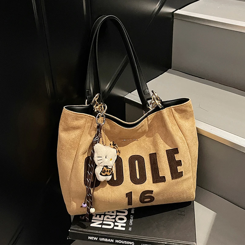 艾米兔 X COOLE女包2025新款洋气百搭时尚通勤大容量复古风单肩包