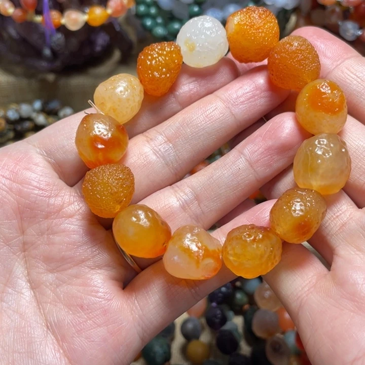 玛瑙/玉髓合金手链