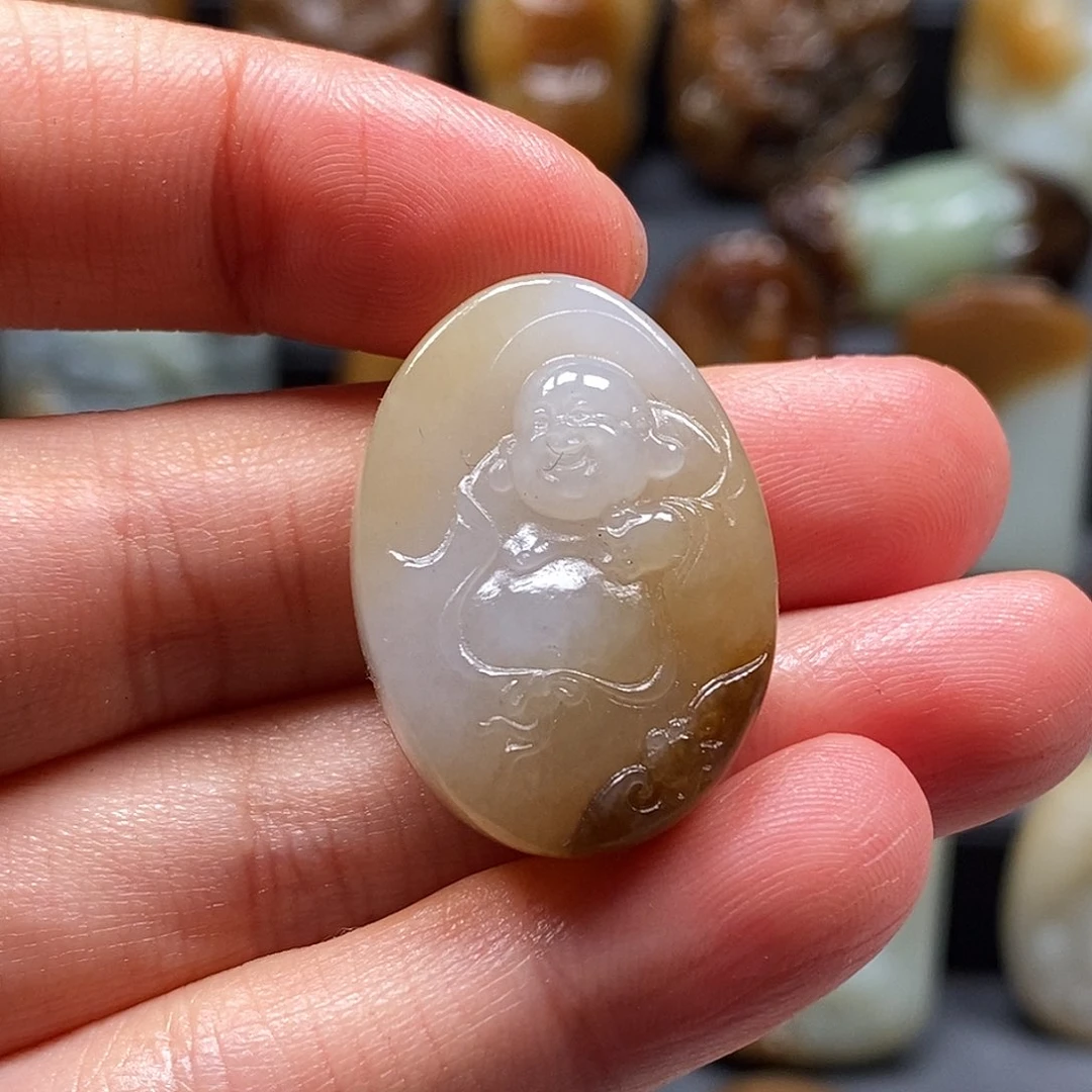 和田玉（糖玉）未镶嵌挂件