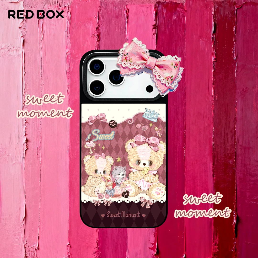 REDBOX“过家家”iPhone13-17原创磁吸磨砂镭射手机壳