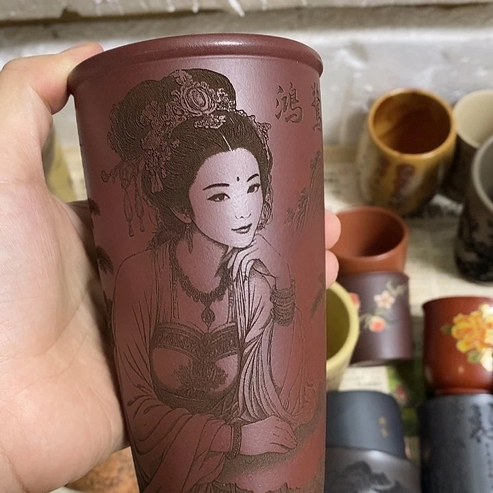 茶杯紫砂放漏11111111
