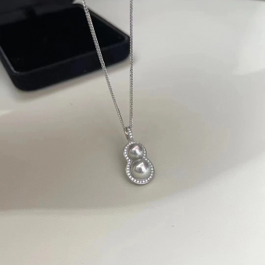 真多麻葫芦寓意“福禄”海水真多麻6-8.5mm 寓意福禄双全