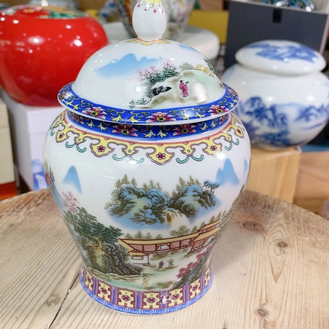 【闪购商品】罐陶瓷茶叶罐密封罐
