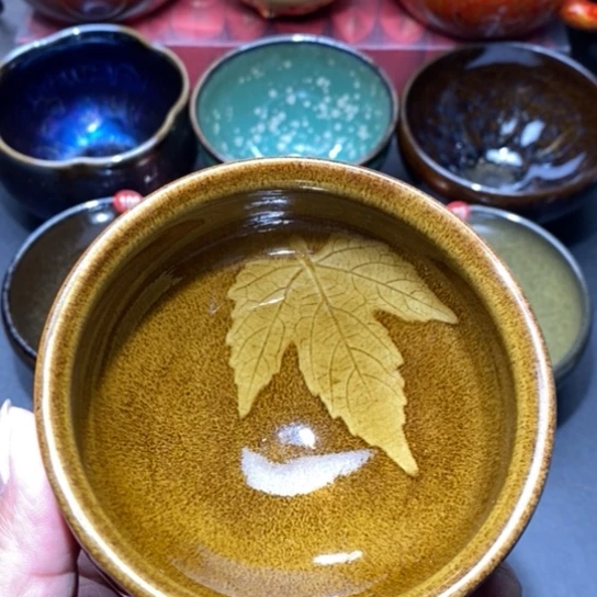 茶盏建盏主人杯茶壶盖碗品茗杯