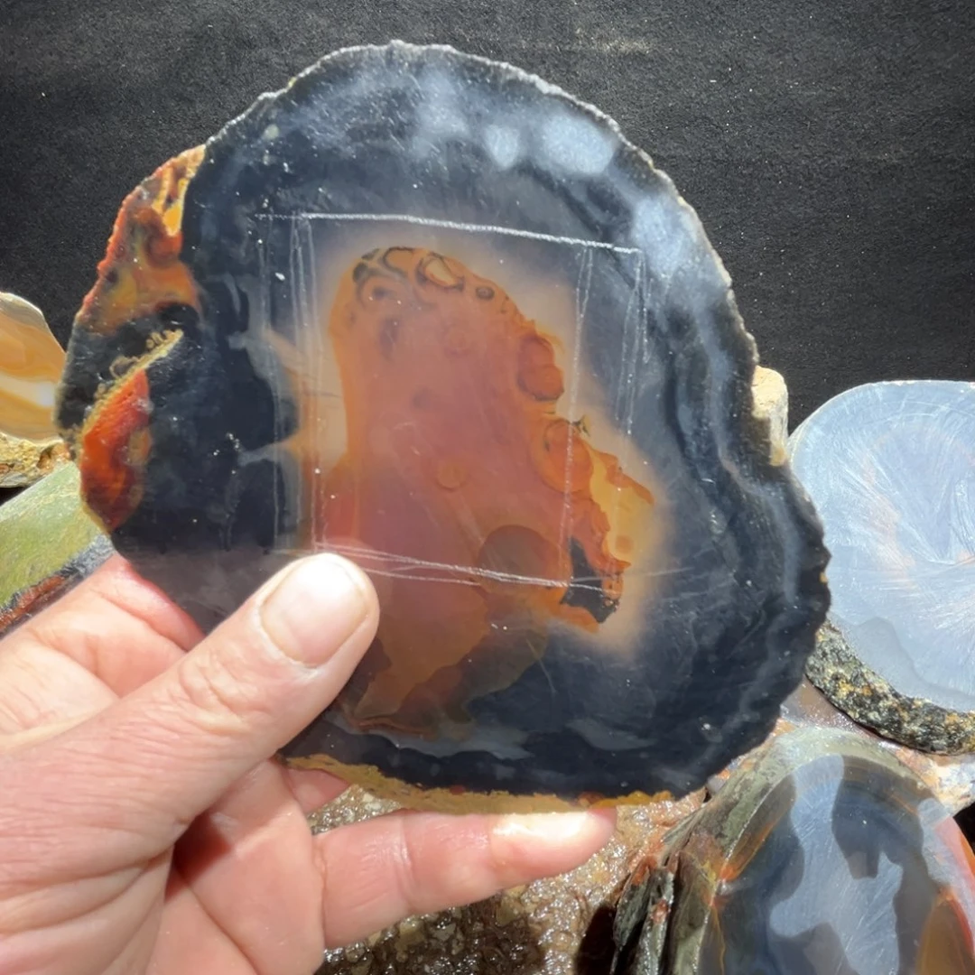 心***韩定制玛瑙原石切割不退不换