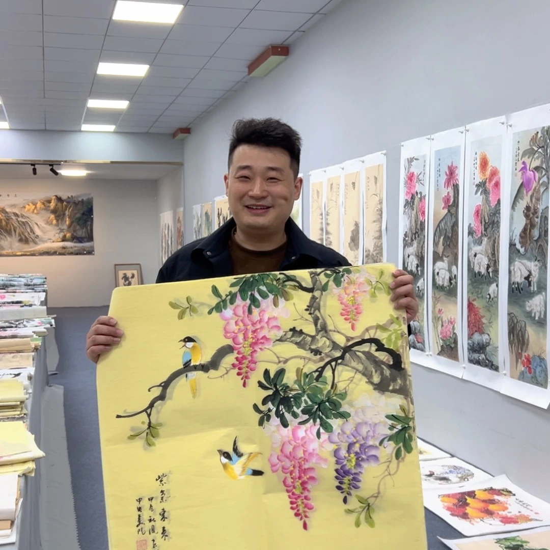 国画国画作品宣纸纯手绘