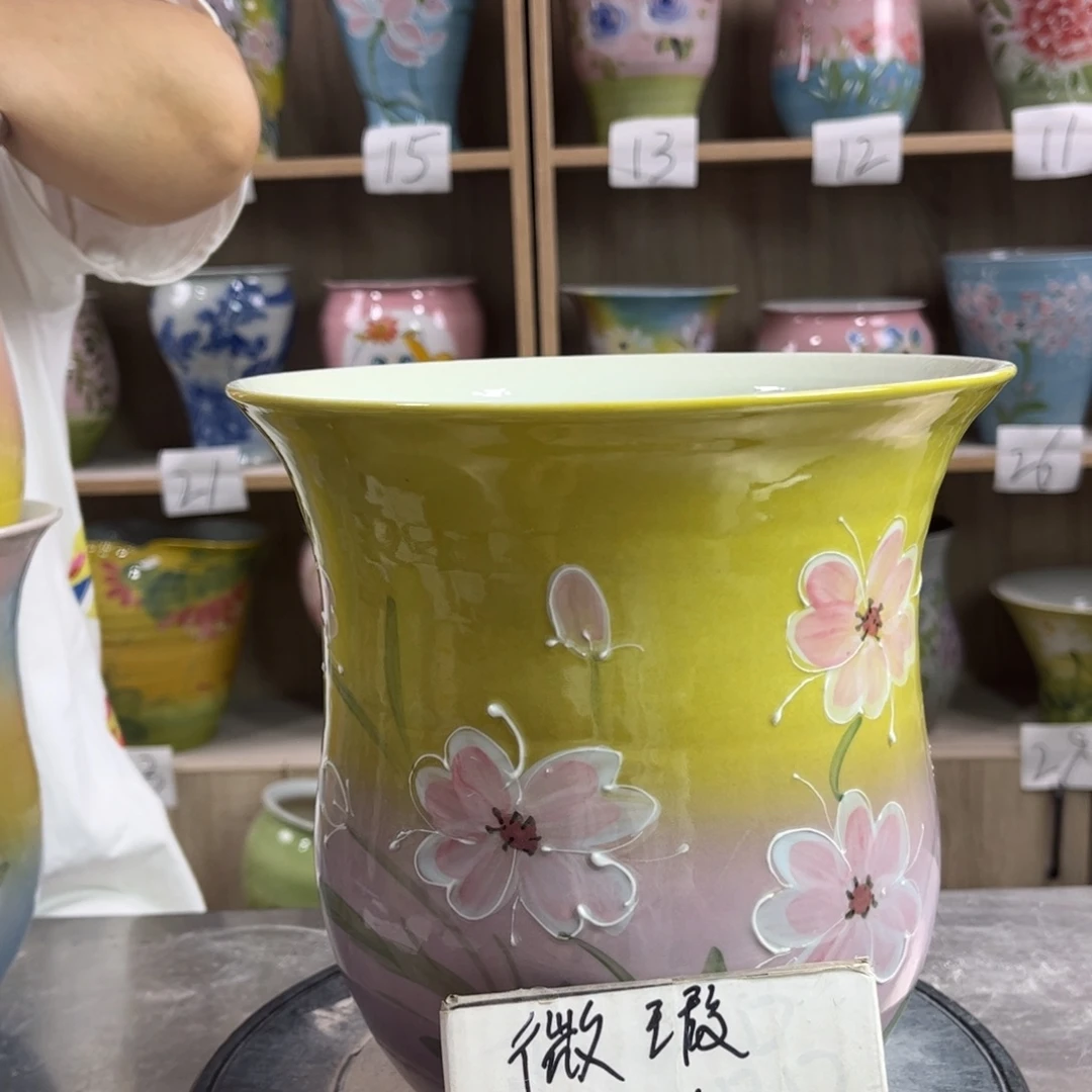 景德镇陶瓷花盆花盆