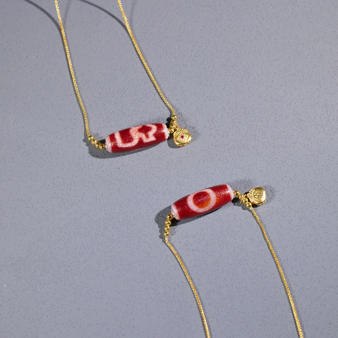 非遗好物分享【歪歪】财神*玛瑙珠珠吊坠（多样性发一）XB-W79589