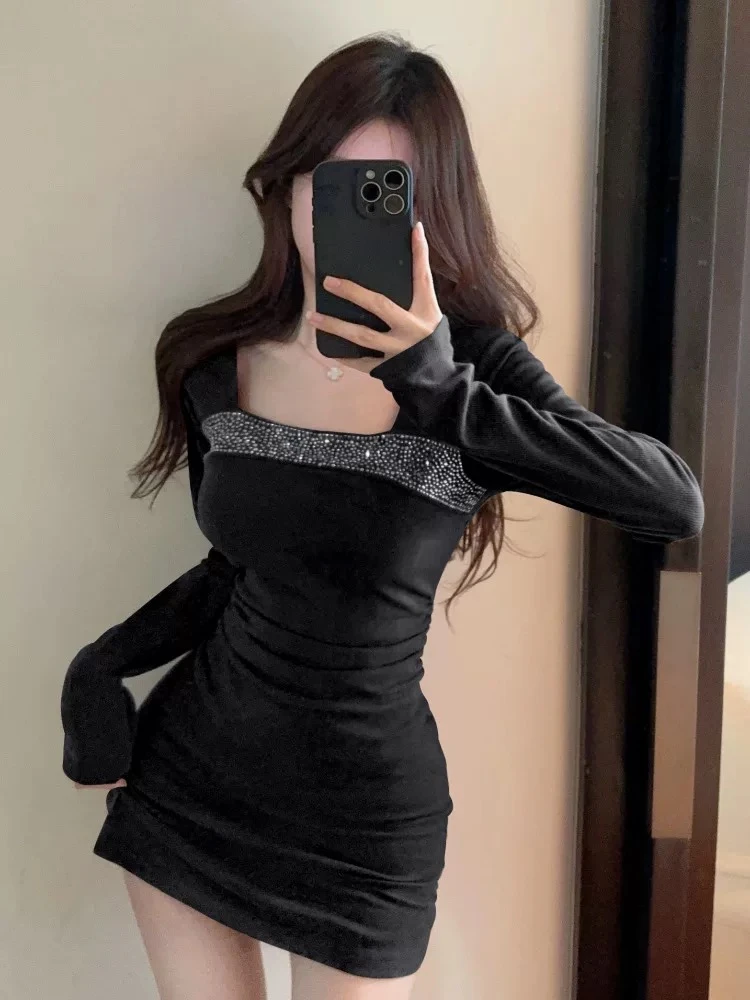 大大-时尚显瘦高级气质连衣裙