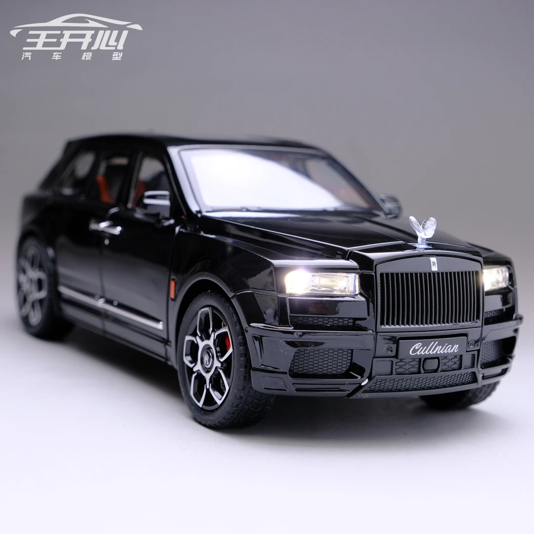 星空顶 库里南 BB版 劳斯莱斯   合金 全开 汽车模型越野车模型车