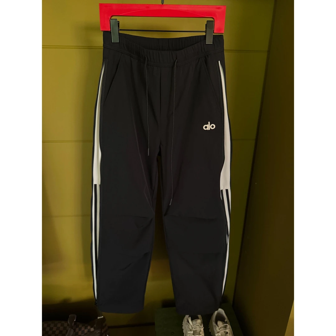 【EDGE AREA】高奢男士‘三条线设计‘复古直筒运动潮流休闲裤9621