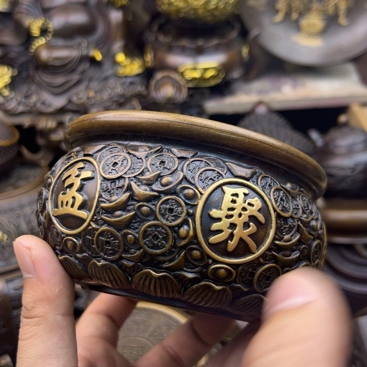 铜器工艺品客厅摆件