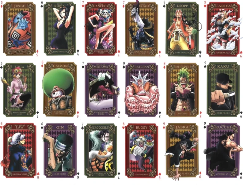 【盲选】海贼王 辈字扑克 二次元 尾田荣一郎