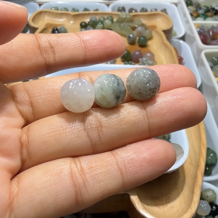六***哈未镶嵌和田玉珠宝半成品