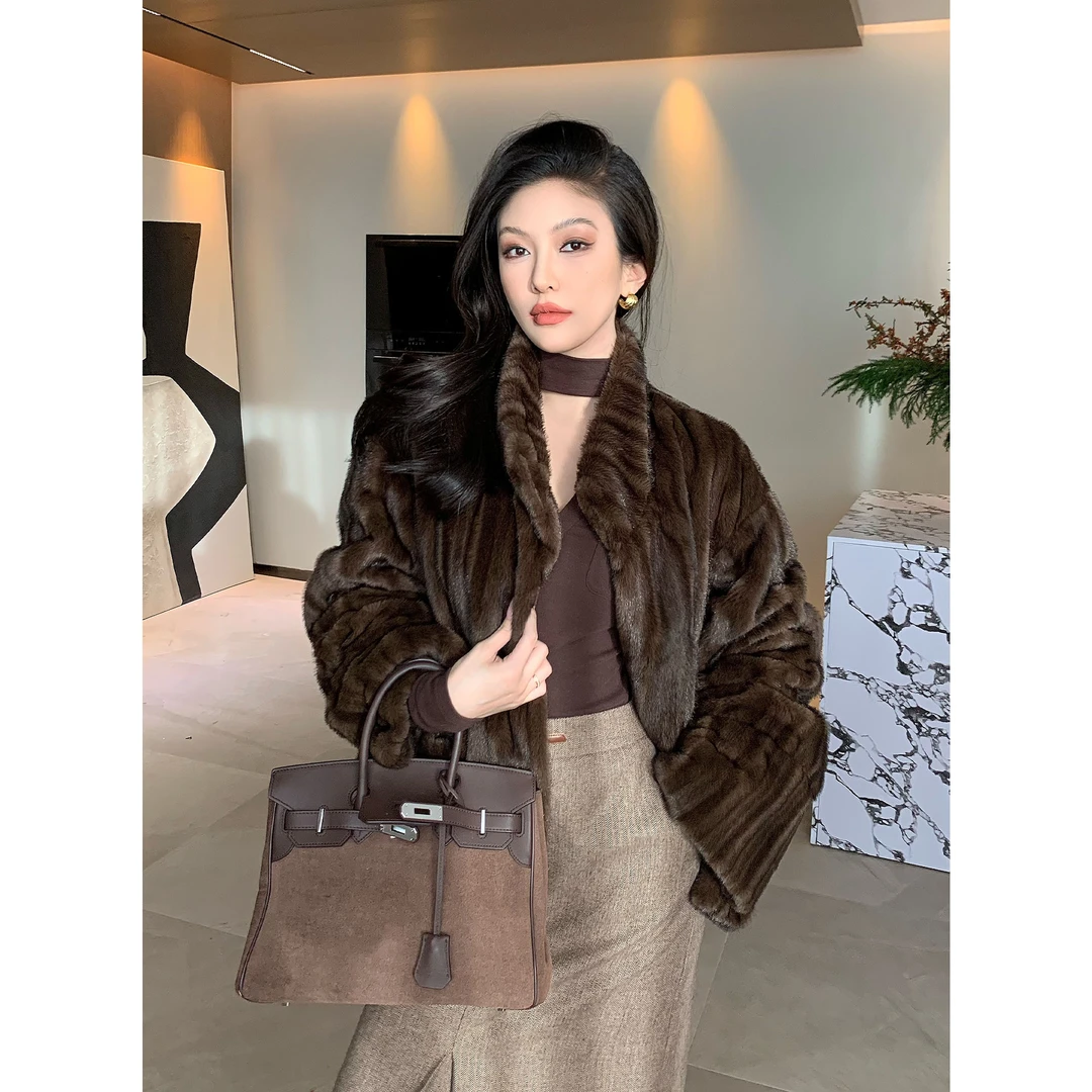 JIJINQI秋冬气质毛呢百搭保暖通勤时尚百搭短款外套JD11WZXL1177