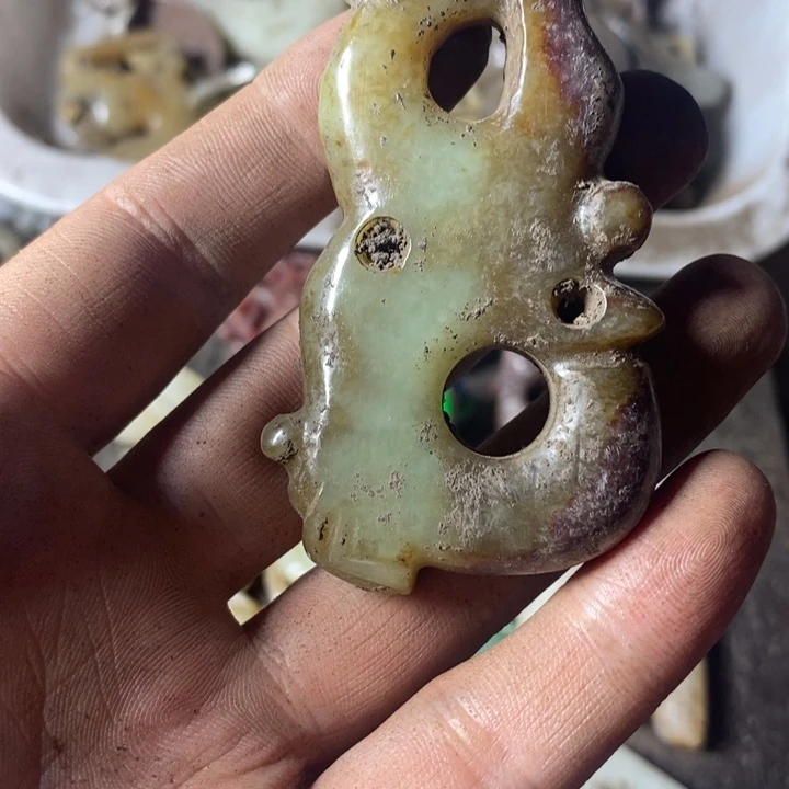 白玉菩提吊坠567899766