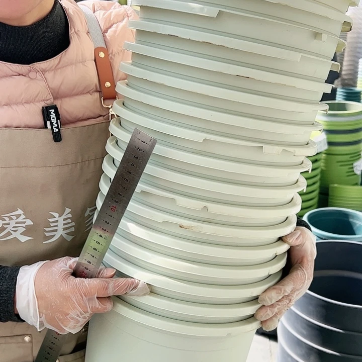 树脂瑕疵5加仑米白色5个无托