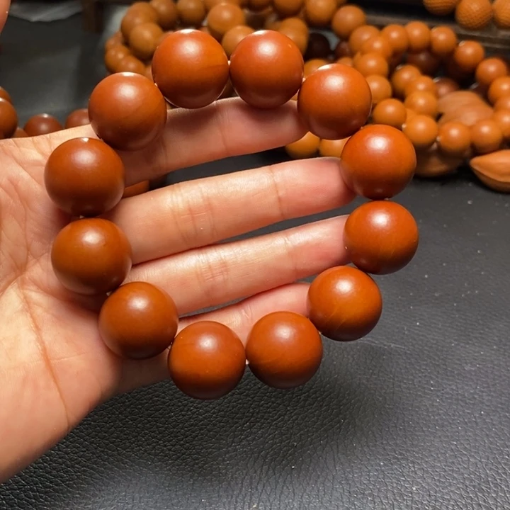 橄榄核手串1.9尺寸树王光珠全品