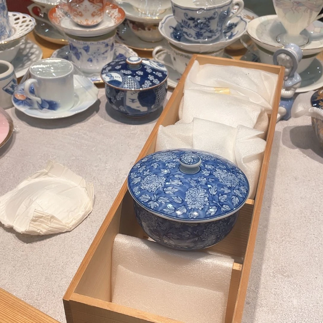 精品进口瓷器瓷片4个