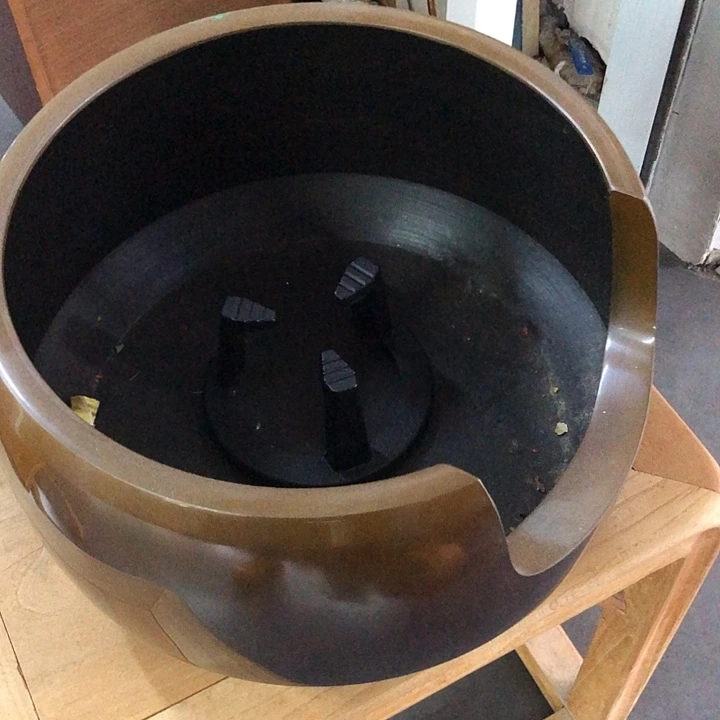 悦*，铜曲面风炉一一听雨堂严选