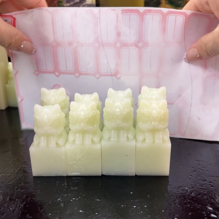 臭***豆青田石混合各种石