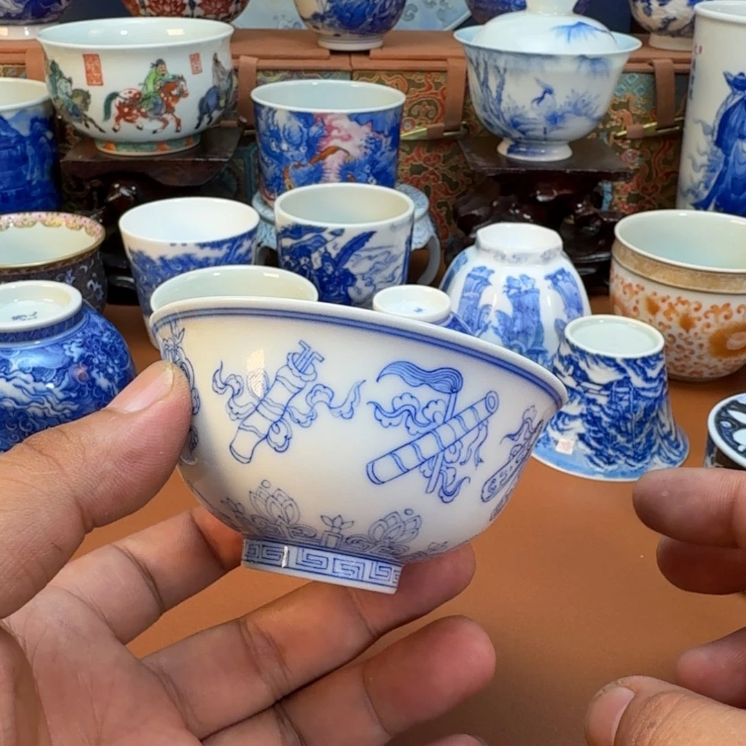 O***Q杯子景德镇全手工手绘陶瓷