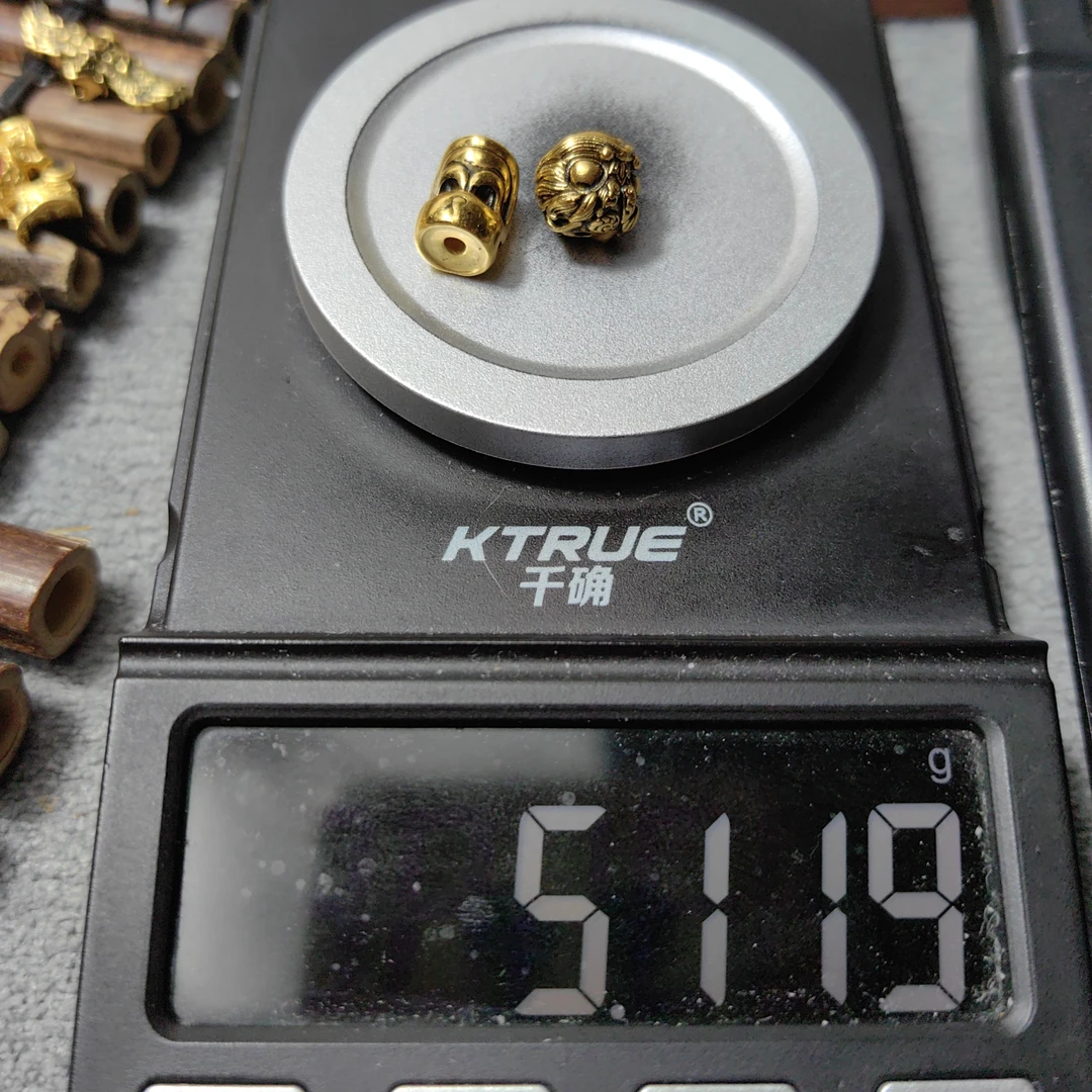 足金999醒狮悦林主黄金文玩配饰
