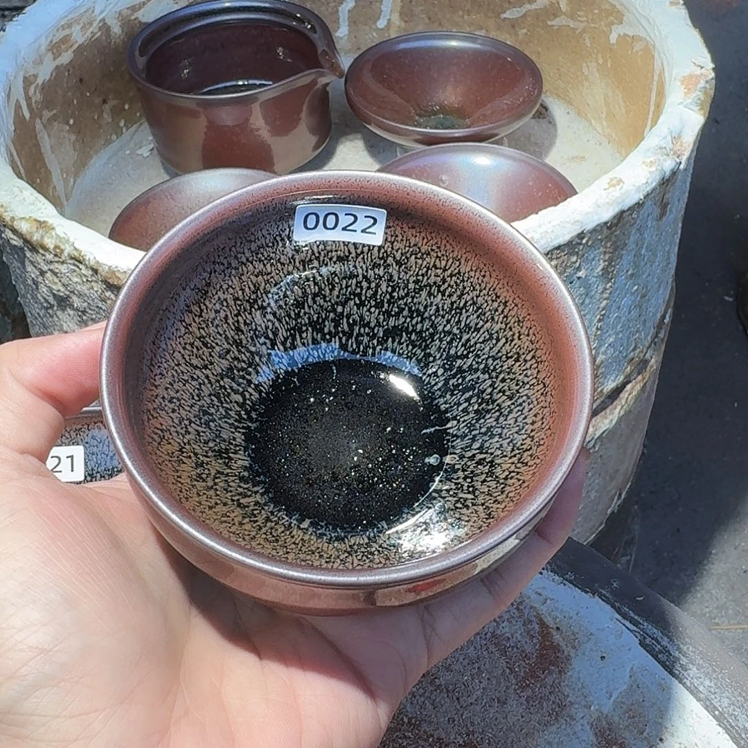 茶盏0022 罗莉柴烧手工主人杯工主人杯