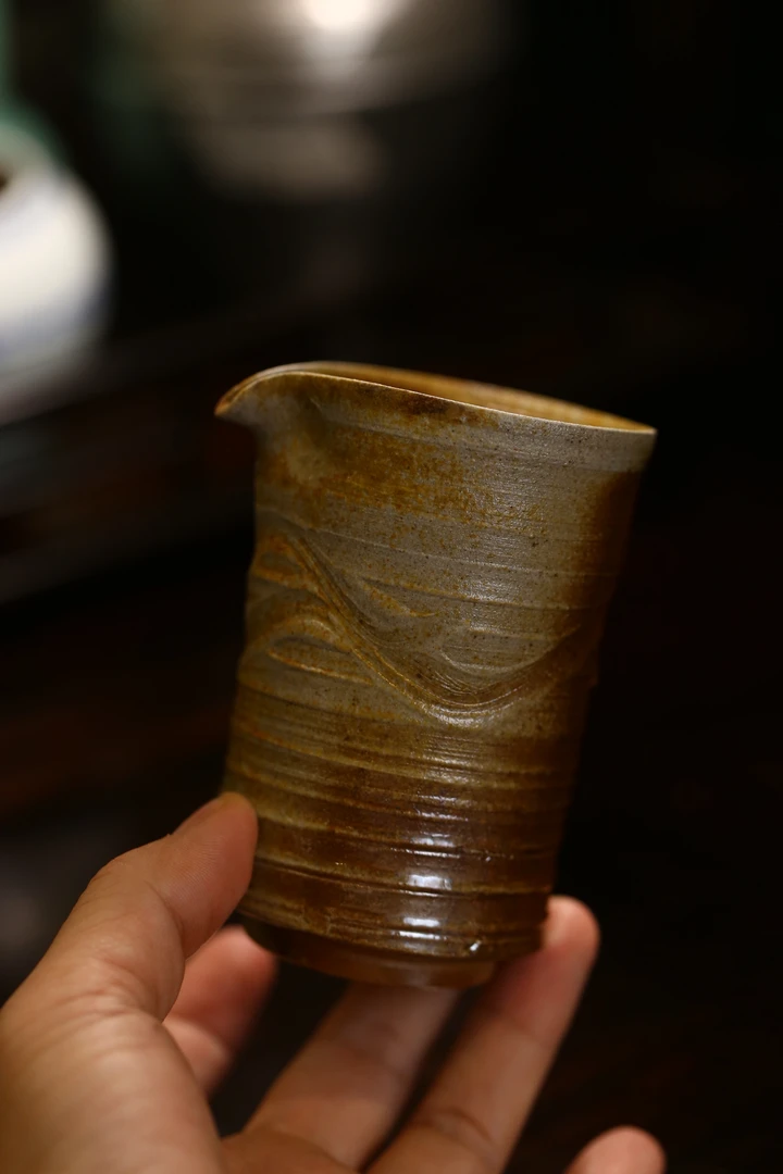 手工陶瓷公道杯茶水分离过滤茶漏茶滤茶具