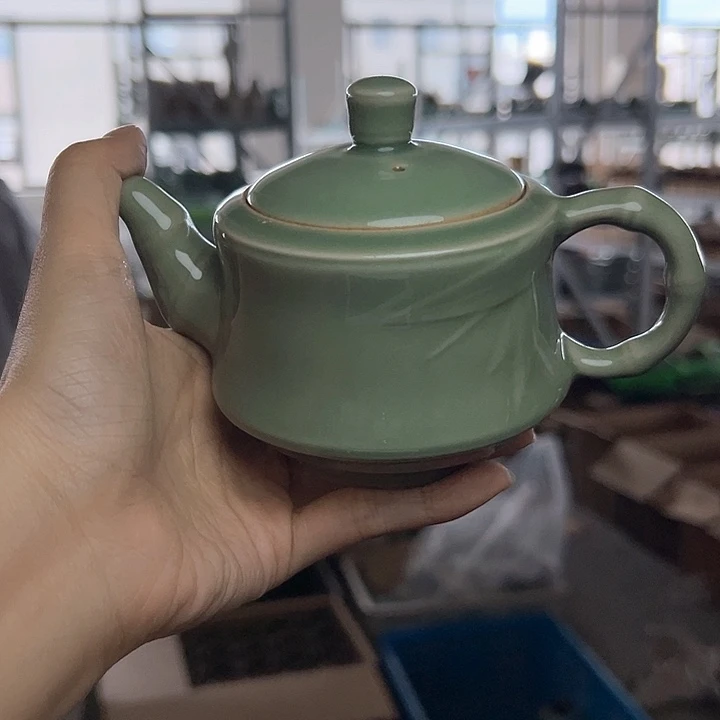 龙泉云间青瓷小米茶器