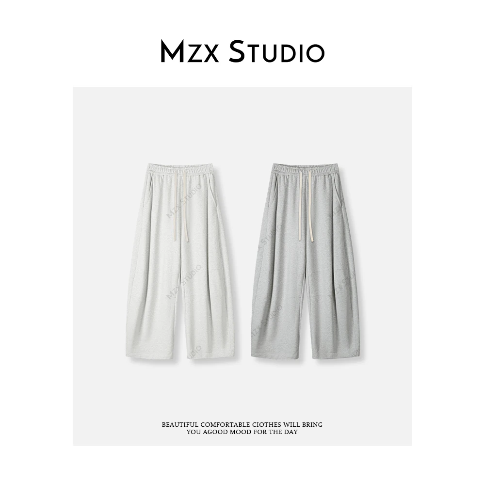 MZX 【神裤】秋季纯棉抽绳立体裤型休闲卫裤 KZ10162-P