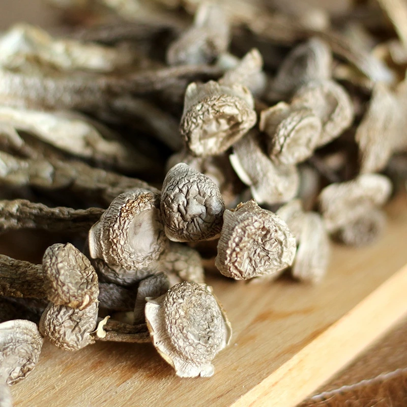 高山鹿茸菇自然晾晒干货炒菜煲汤凉拌脆嫩有营养