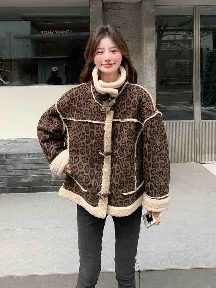 【ARONG阿荣家】外套66612-豹纹-F