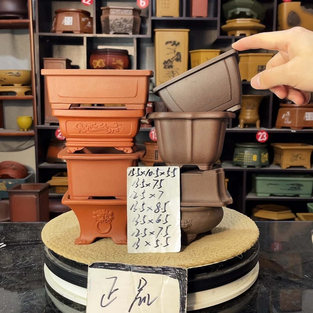 D-盆尚好紫砂花盆