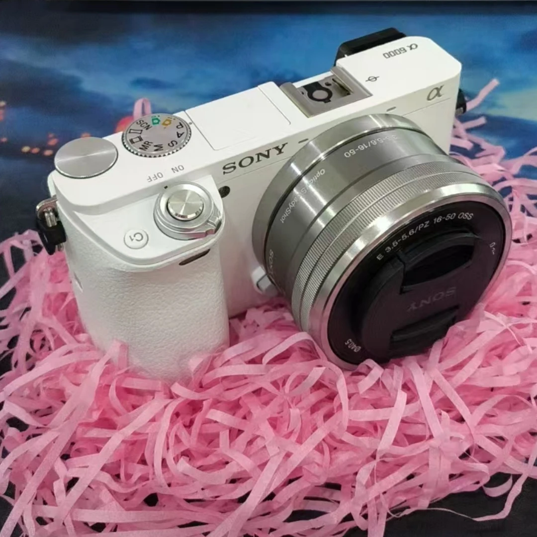 99新 Sony/索尼 索尼A6000白色2430万像素微单