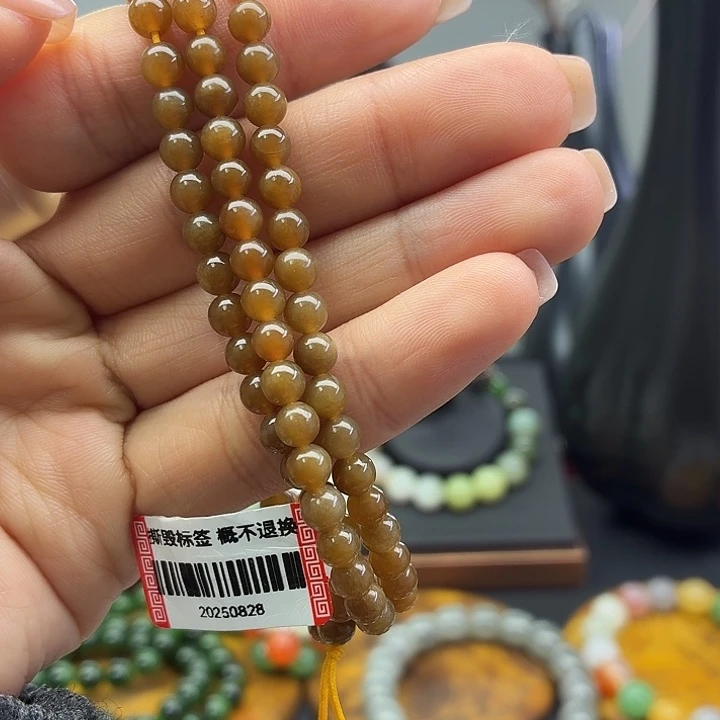 和田玉未镶嵌手串