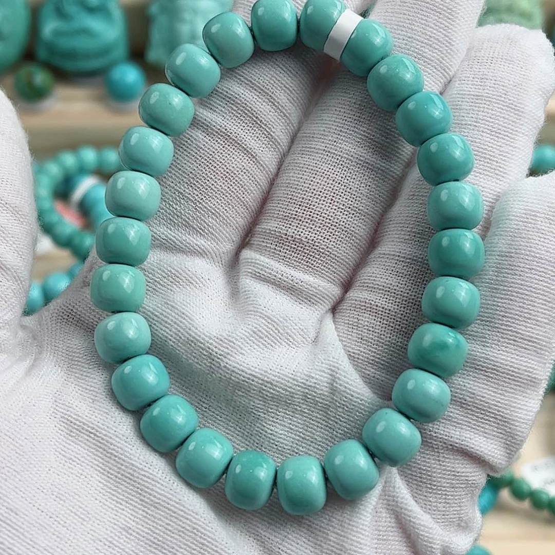 未镶嵌绿松石尺寸8.7mm