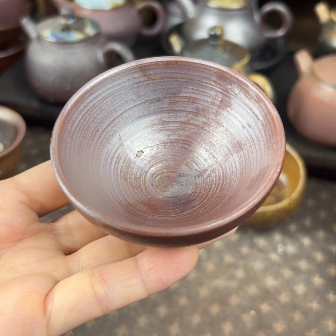 柴烧柴烧茶器主人杯