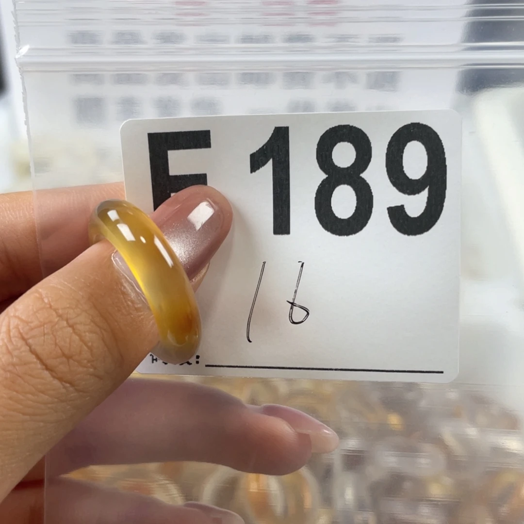 玛瑙/玉髓戒指合金189