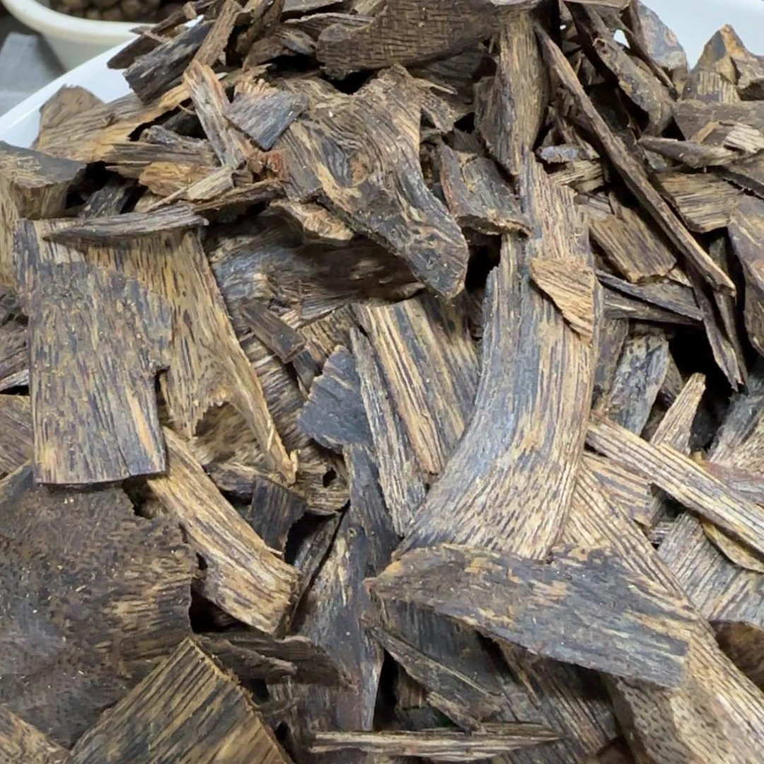 摆件沉香太*风奇楠沉香虫漏片块料100