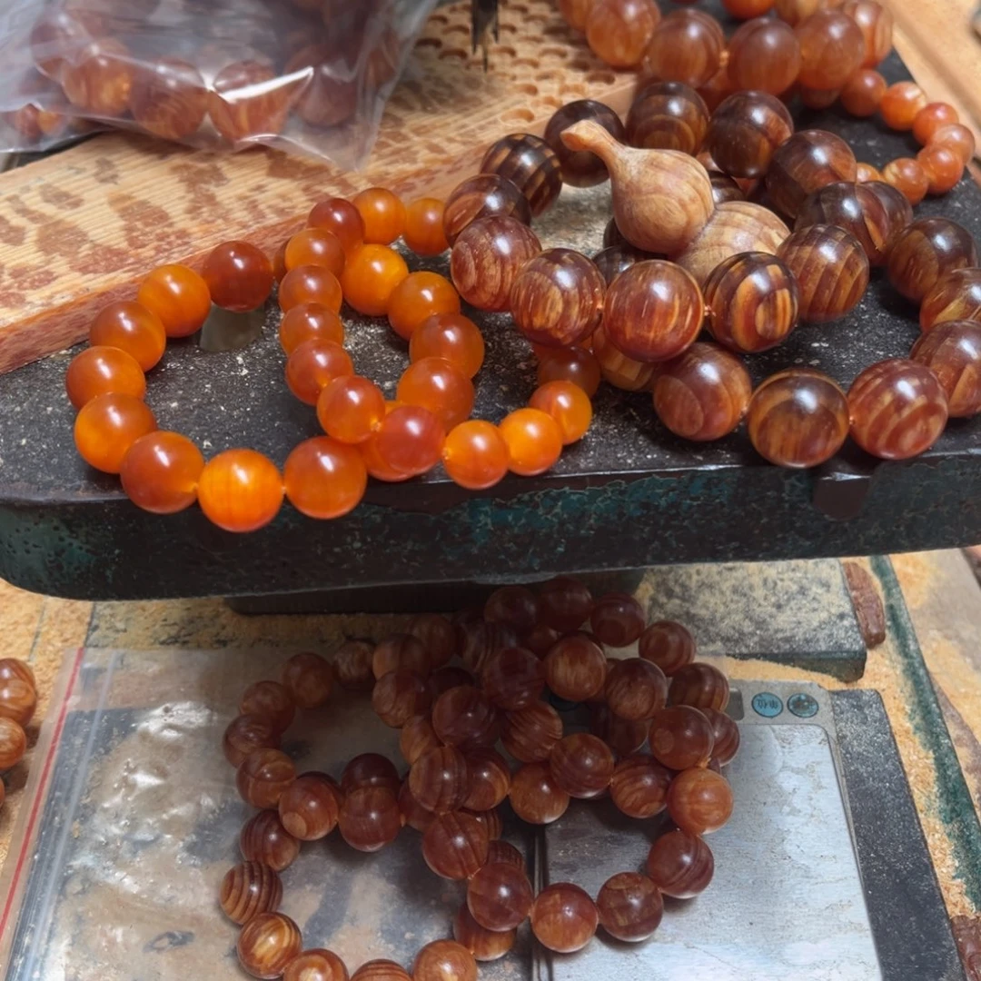 用***5松木（琥珀木）手串/手链补差价三通