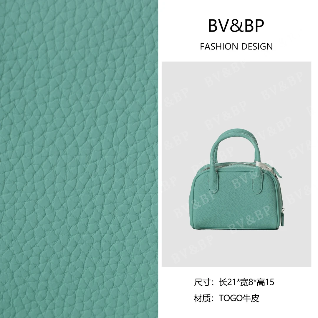 BV&BP· 原创设计 真皮高定单肩斜跨包  BV8381-绿色