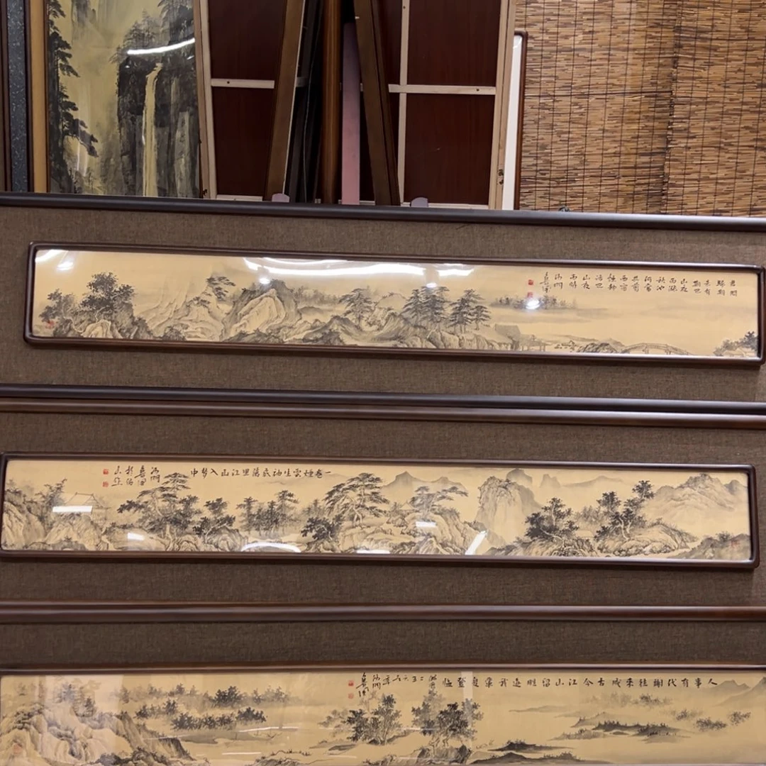 长***征国画亲笔手绘作品