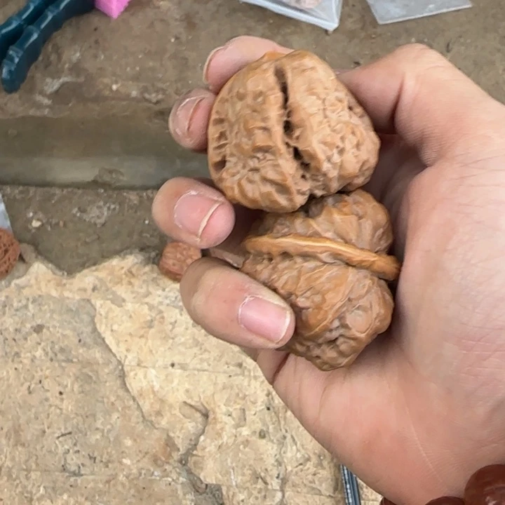 W***T把件文玩核桃蛤蟆头